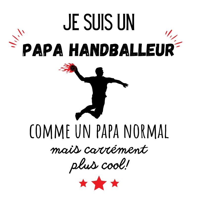 papa handballeur cool