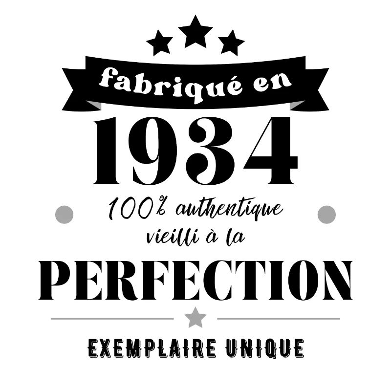 fabriqué en 1934
