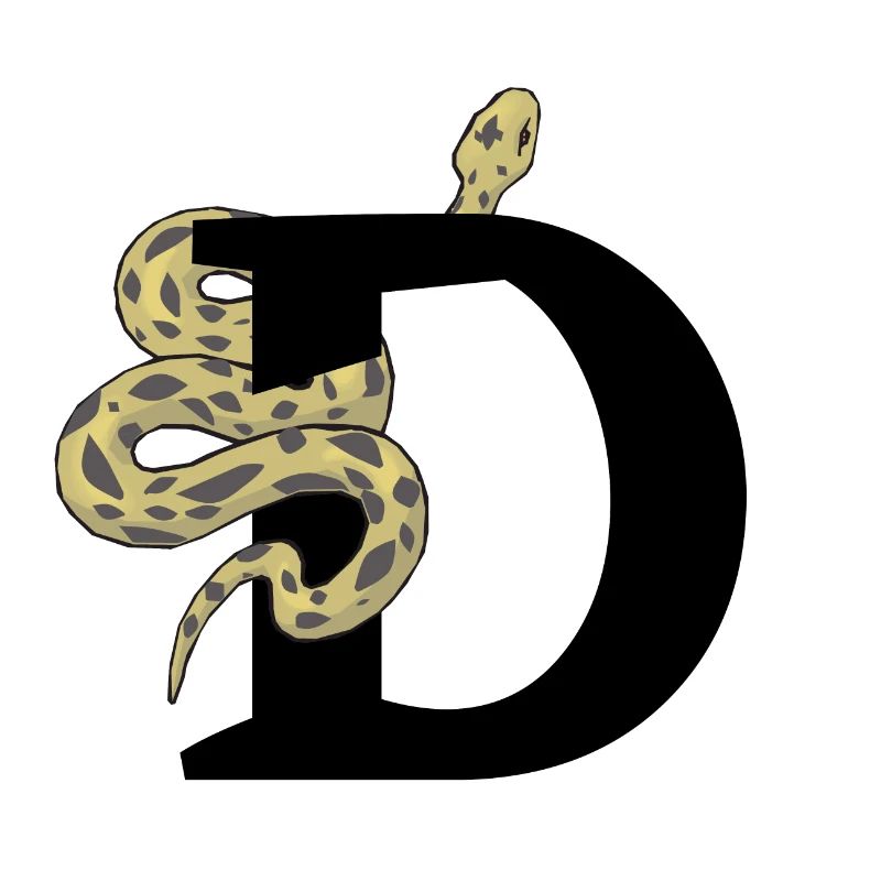Lettre d serpent