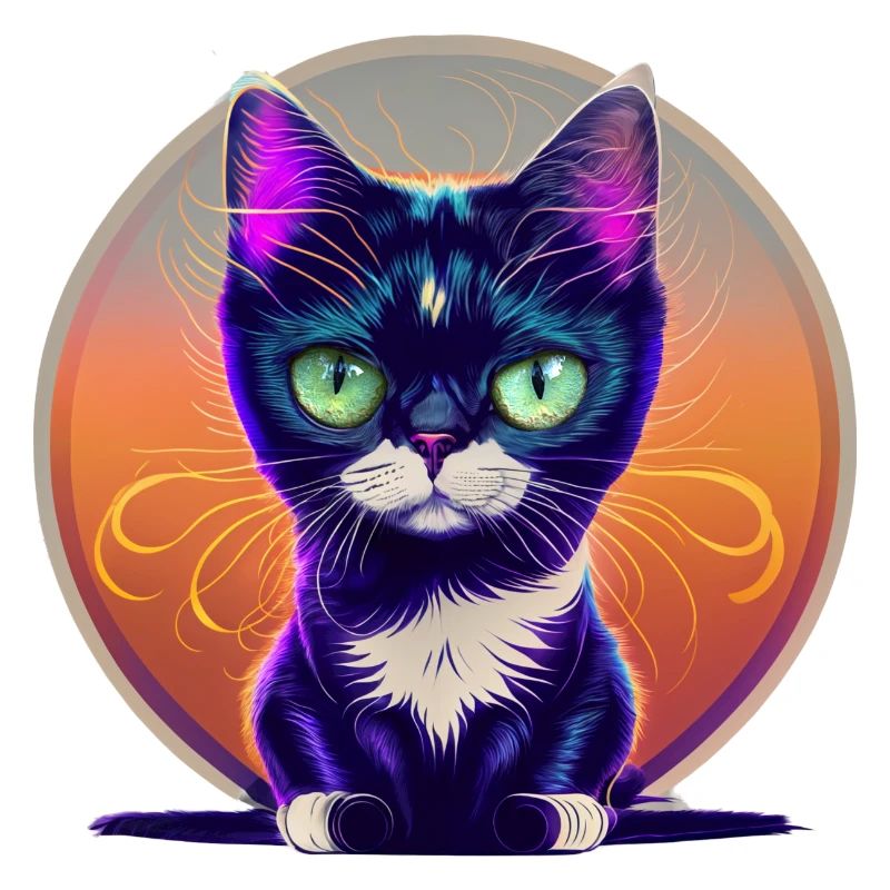 Sunset Cat