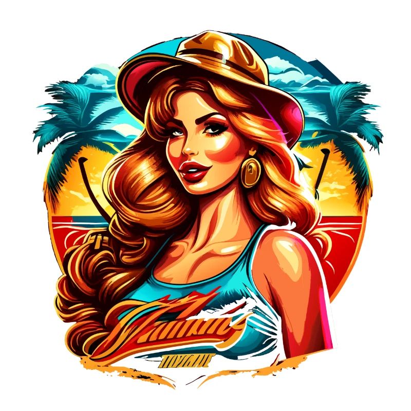 Fille de plage