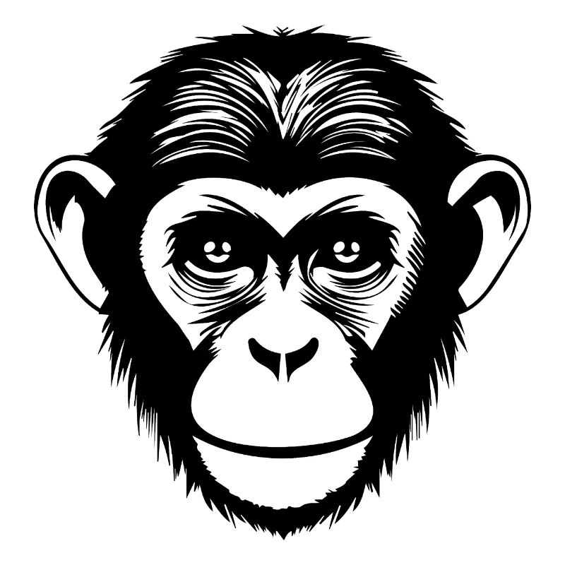 Monkey Monkey Monkey Face Jungle