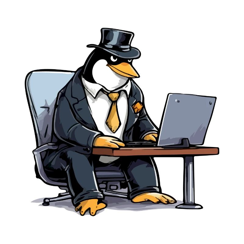 Kolo the computer penguin