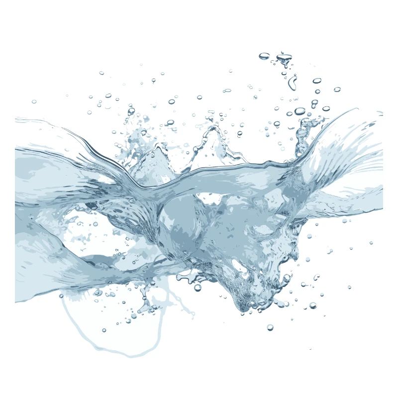 Des éclaboussures d’eau !
