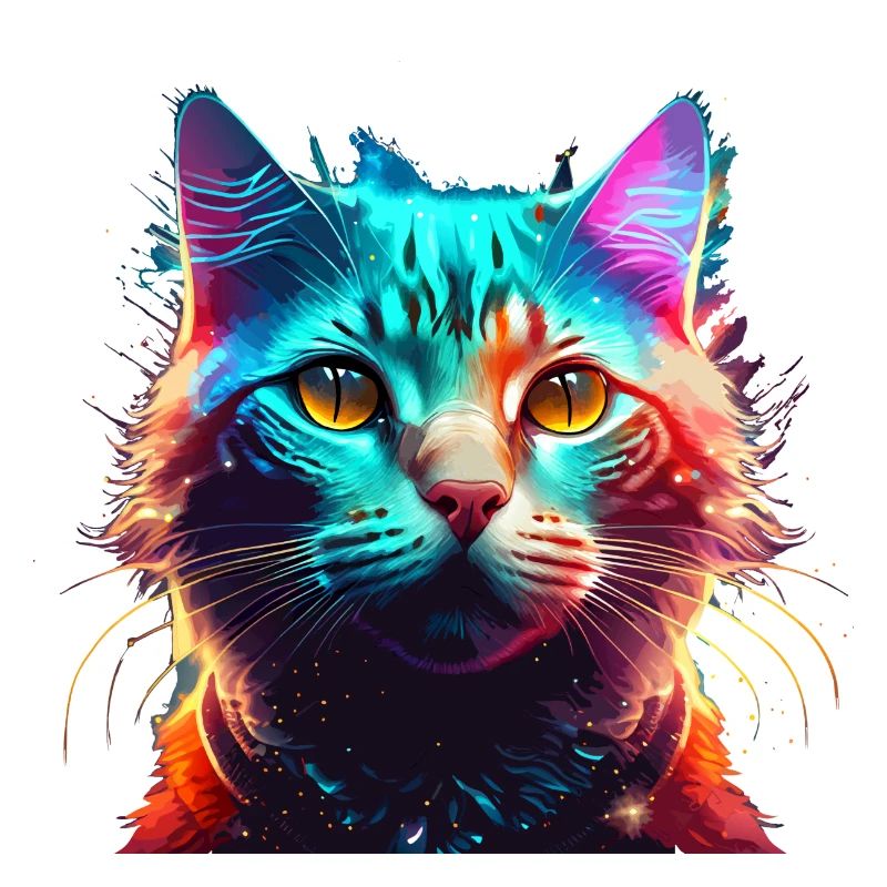 Cat Colorful