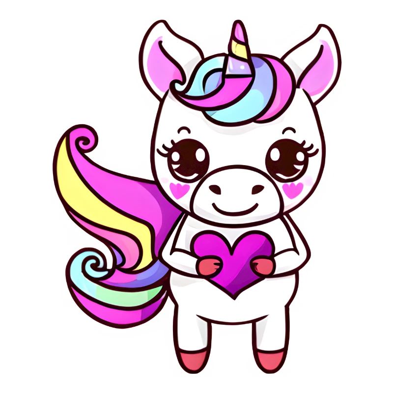 Einhorn Fabeltier Mädchen Einhörner Unicorn