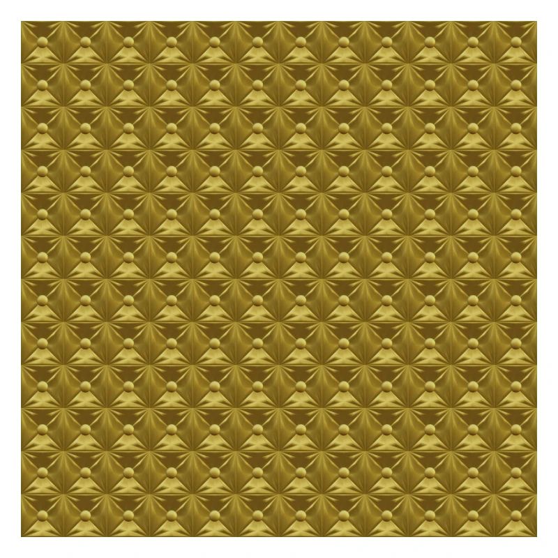 Diamond Tufting pattern Gold