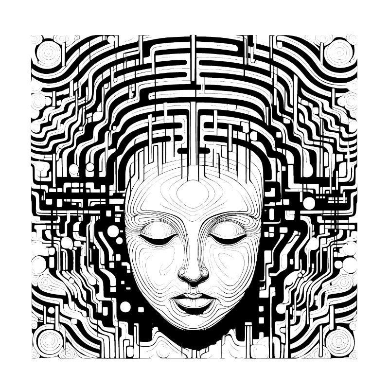 Brain Structures - Surreal Art