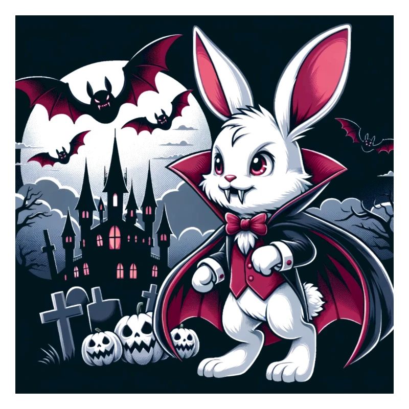 Vampire Bunny Halloween