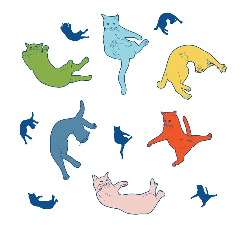 Chute de chats