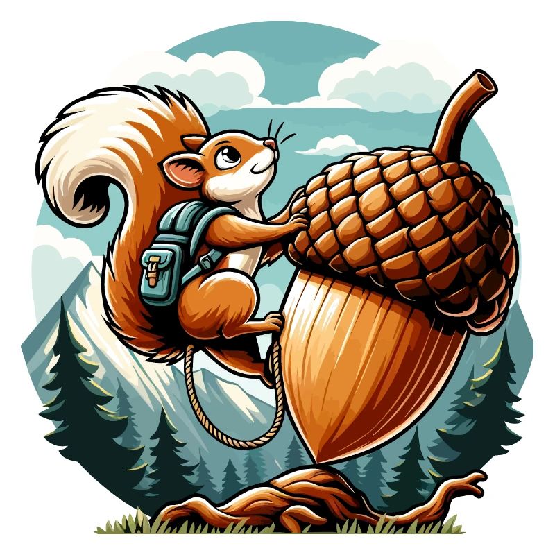 Écureuil d’aventure