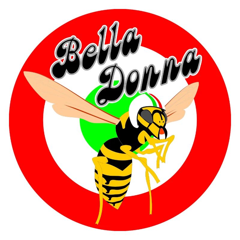Hveps Mod Target Red Roundel bella donna