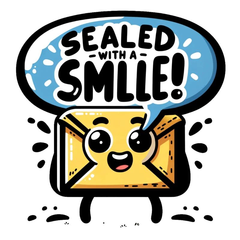 Scellé avec un sourire