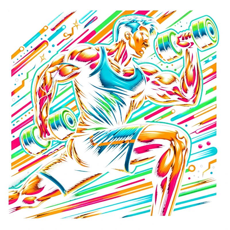 Force musculaire : Biceps Curls Artwork