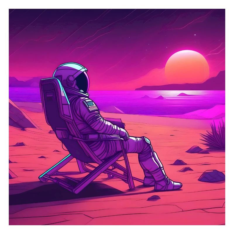 Astronaute sur Mars