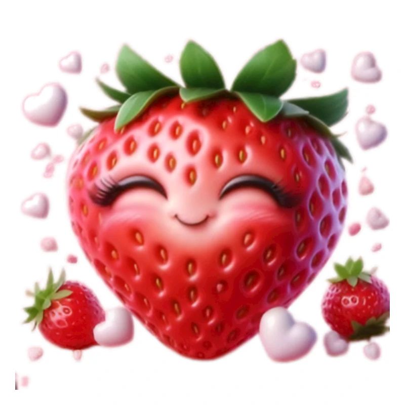 La fraise joyeuse