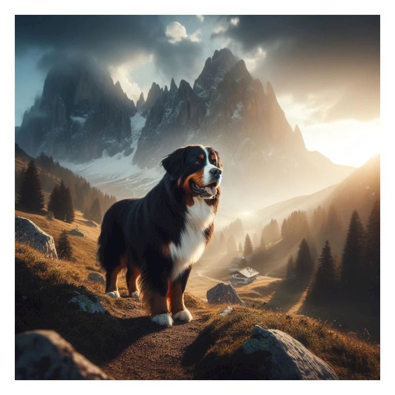 Bernese mountain dog