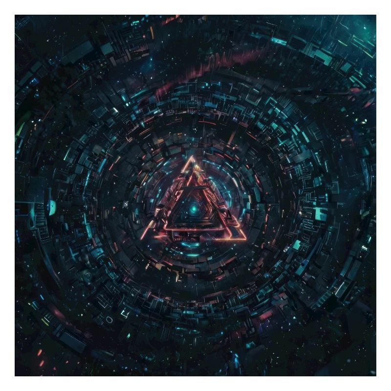 Triangle abstrait