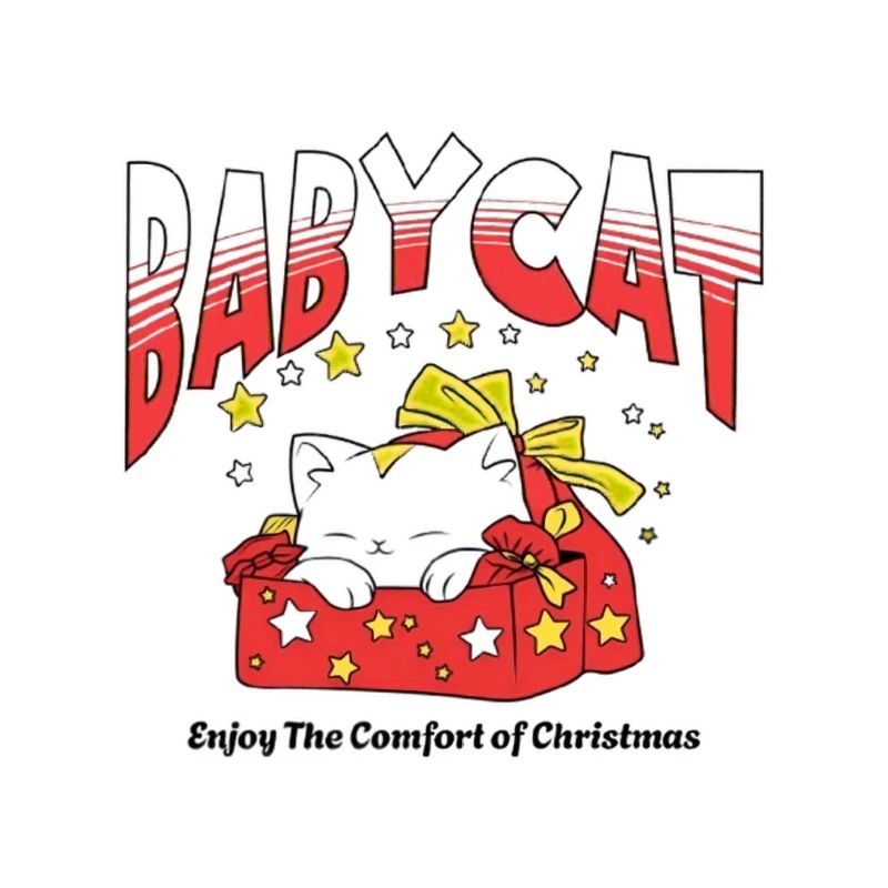 Bébé chat Noël