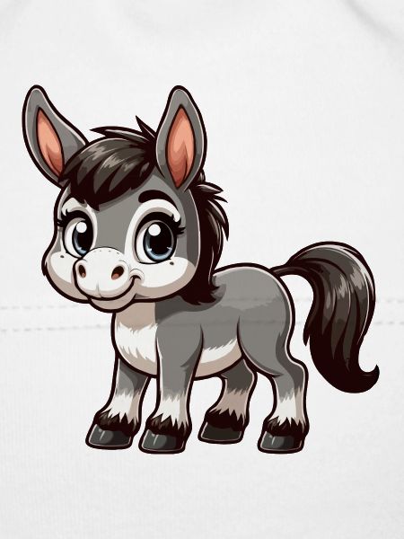 Enfant âne