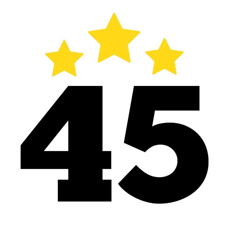 45 Years Star - 45th Anniversary Gift