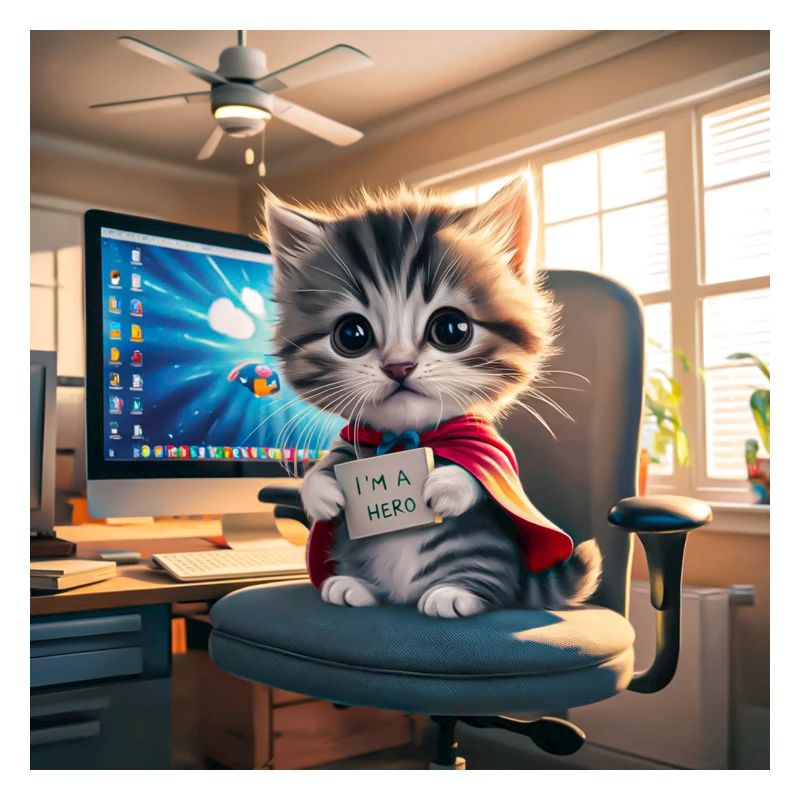 Héros chat