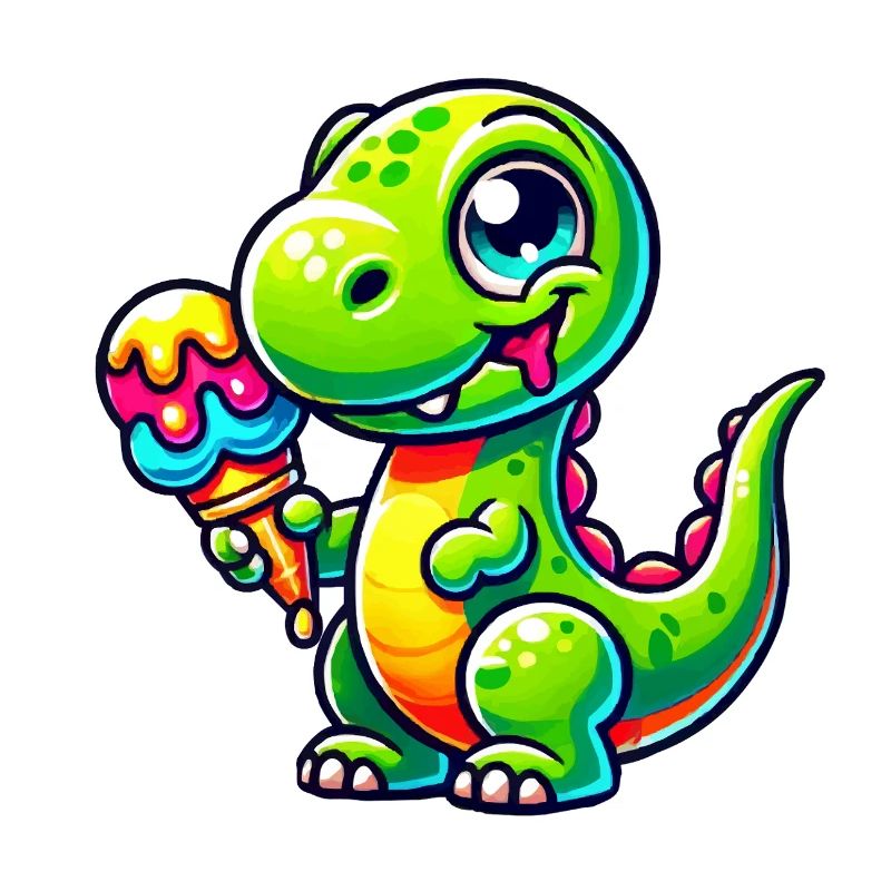 Dino Comic Glace