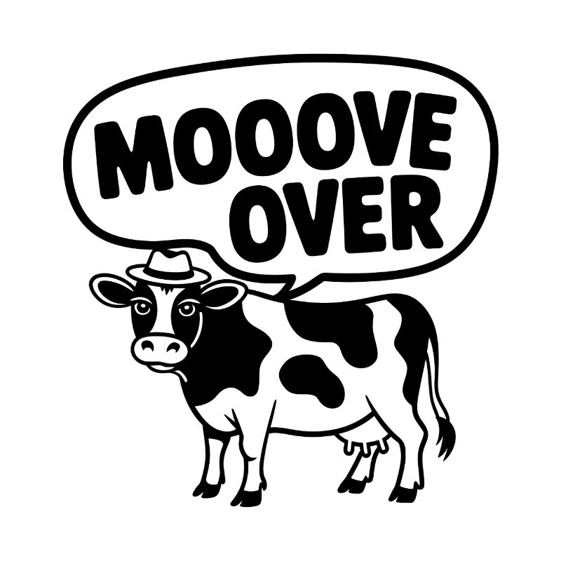 MOOOVE OVER Vache