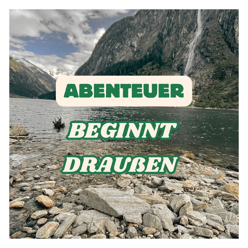 Abenteuer beginnt draußen