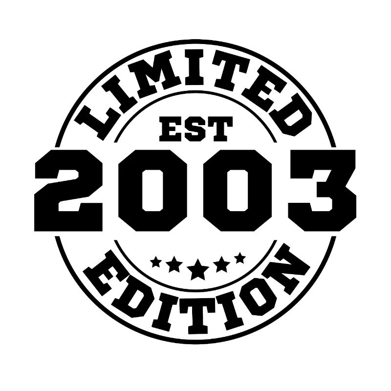 Limitierte Auflage 2003