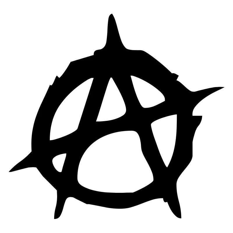Anarchy représentation de caractères symbole