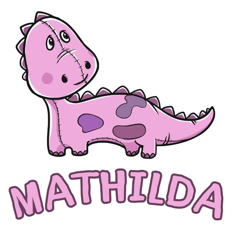 Dinosaur funny child Mathilda gift birth