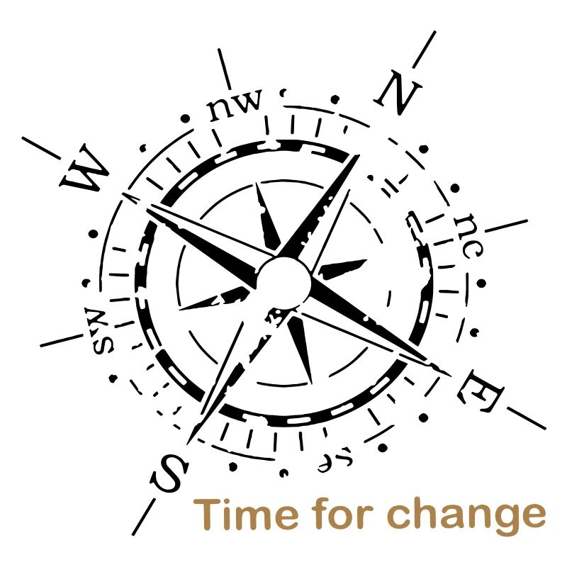 Kompass Zeit Veränderung Bstyled Freizeitmode