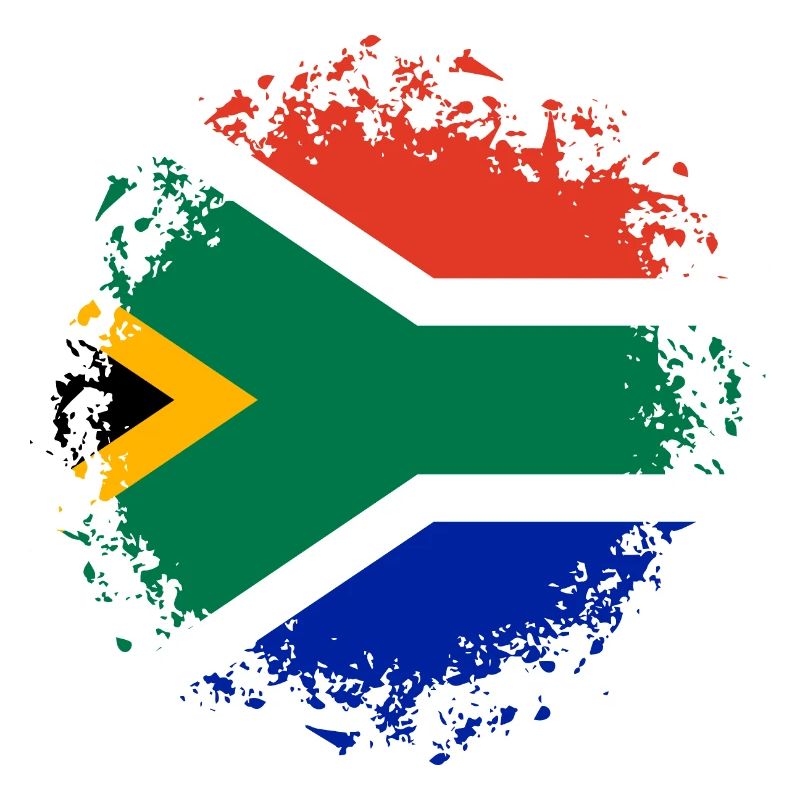 Afrique du Sud drapeau africain Drapeau sud-africain