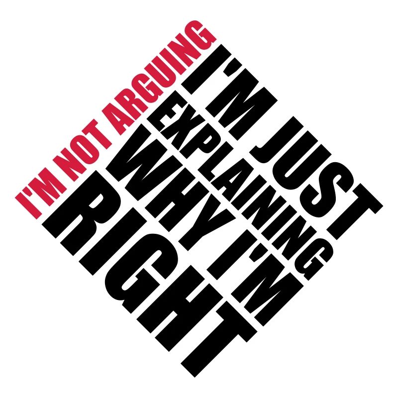 I m not arguing