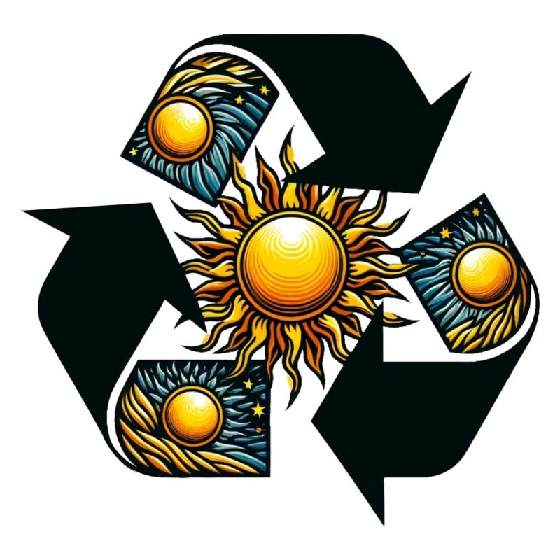 Soleil de recyclage
