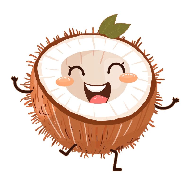 Co Nut, Cute Nut, Coconut