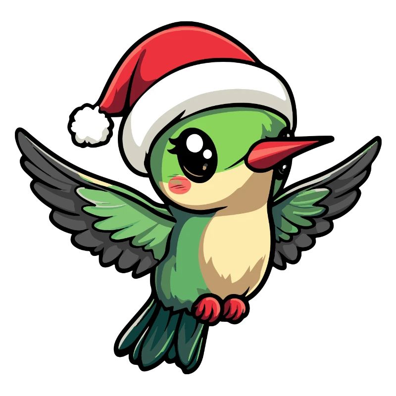 colibri oiseau Noël