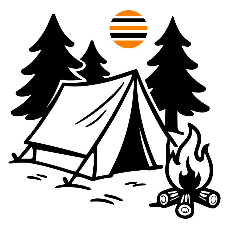 Tent Campfire Camping
