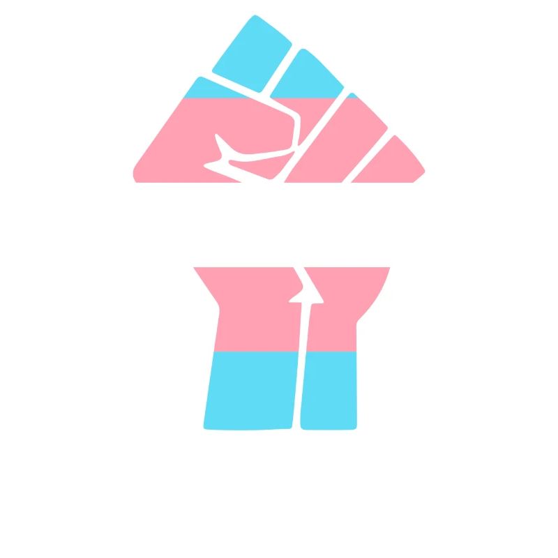 Power Trans Pride Faustdesign für Equality