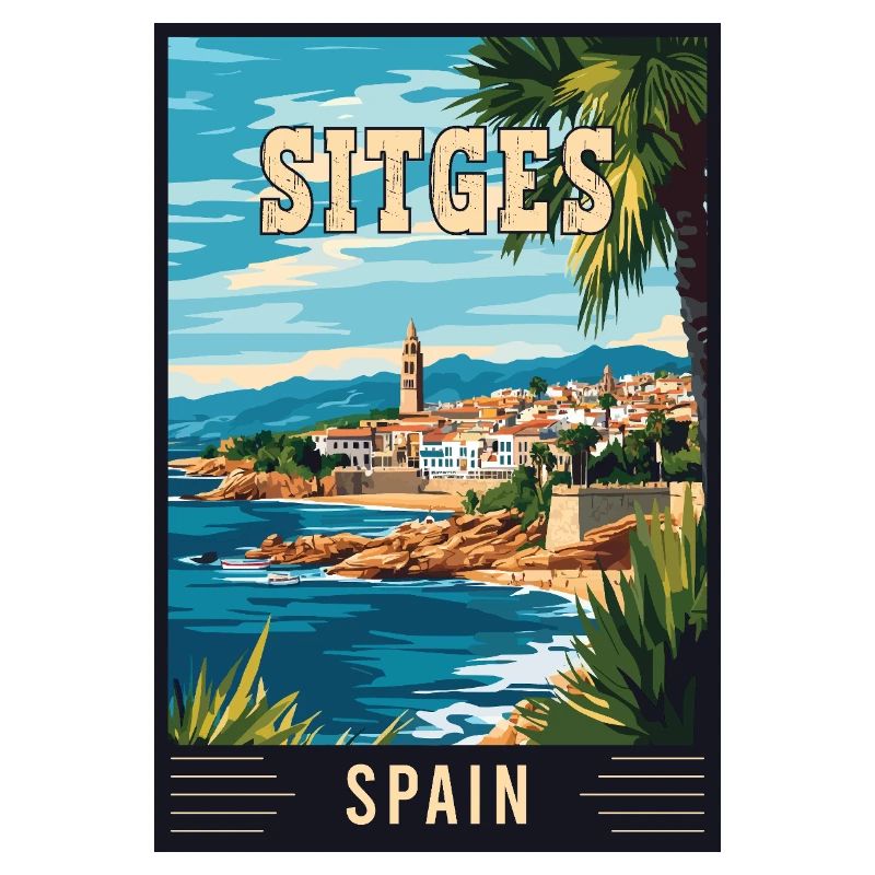 Entdecken Sie den lebendigen Charme von Sitges in Spanien