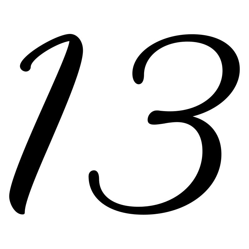13