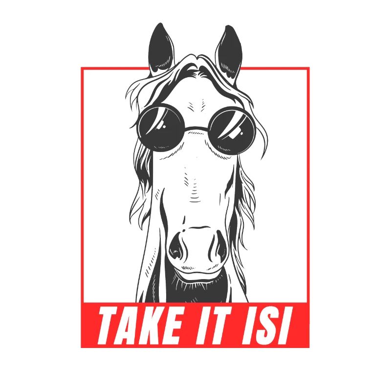 Isländer Spruch Take It Isi I Pferde Reiten