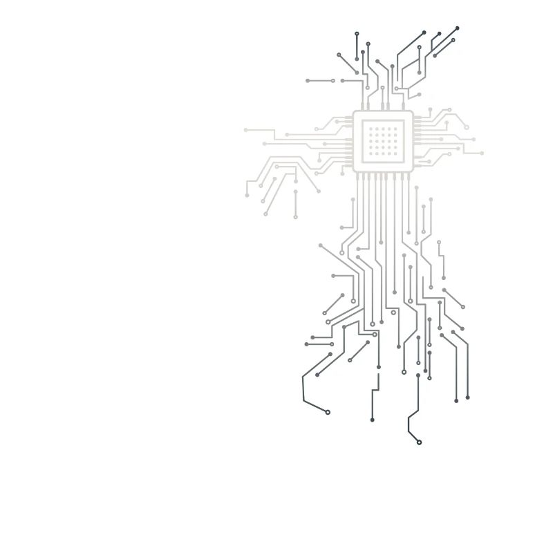 PCB circuit boards layout CPU heart computer admin
