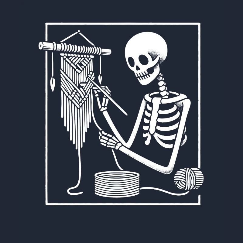Dark Humor Macrame