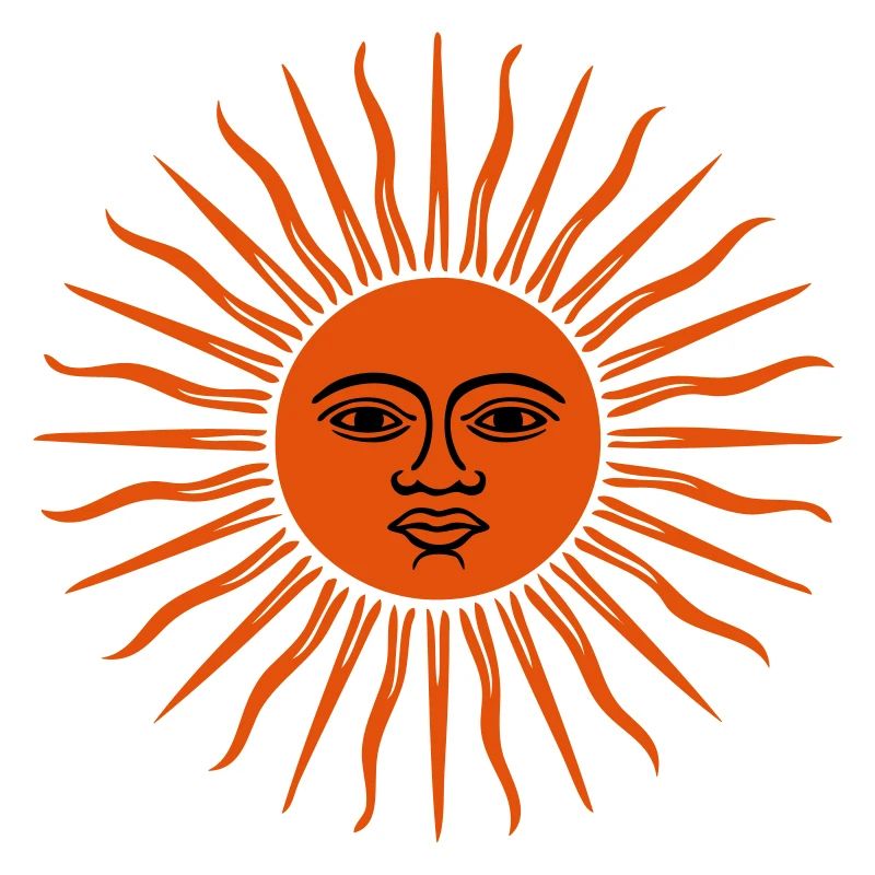 soleil argentine sol de Mayo argentin