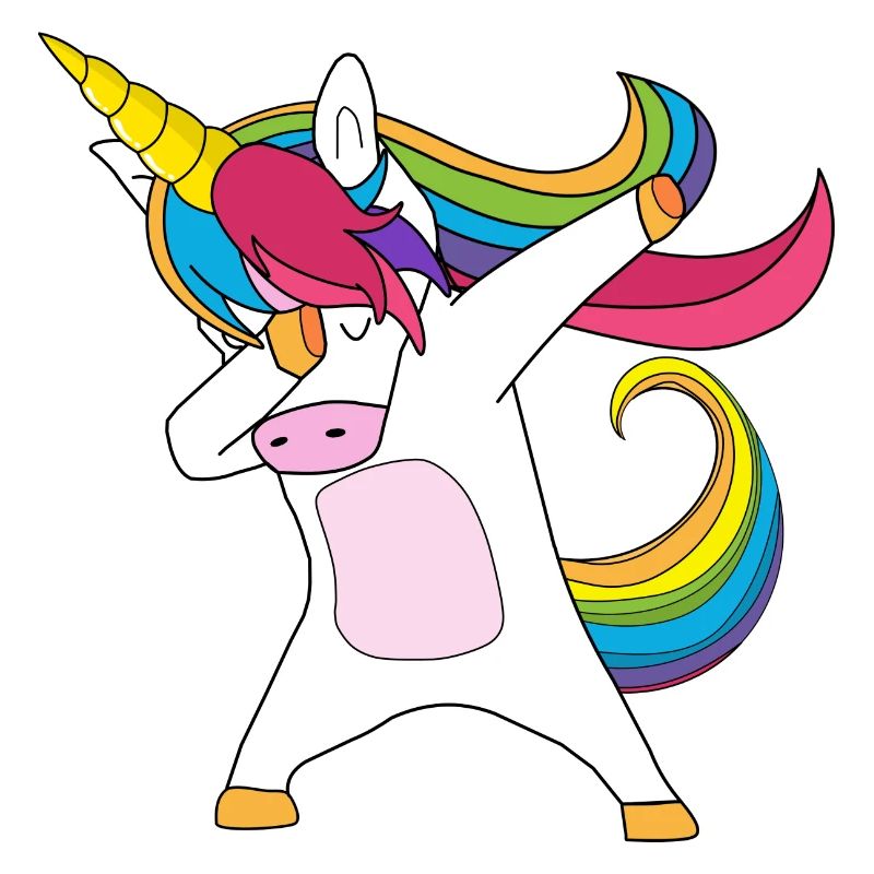 Unicorn Dabbing