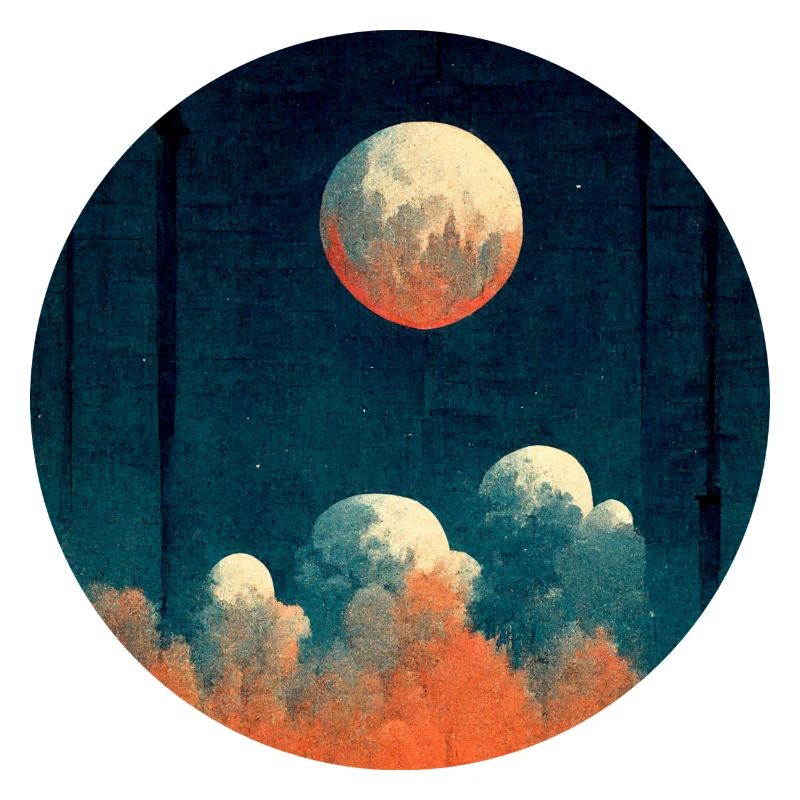 Lune le soir