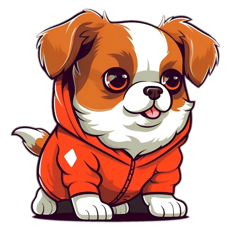 Chien cool