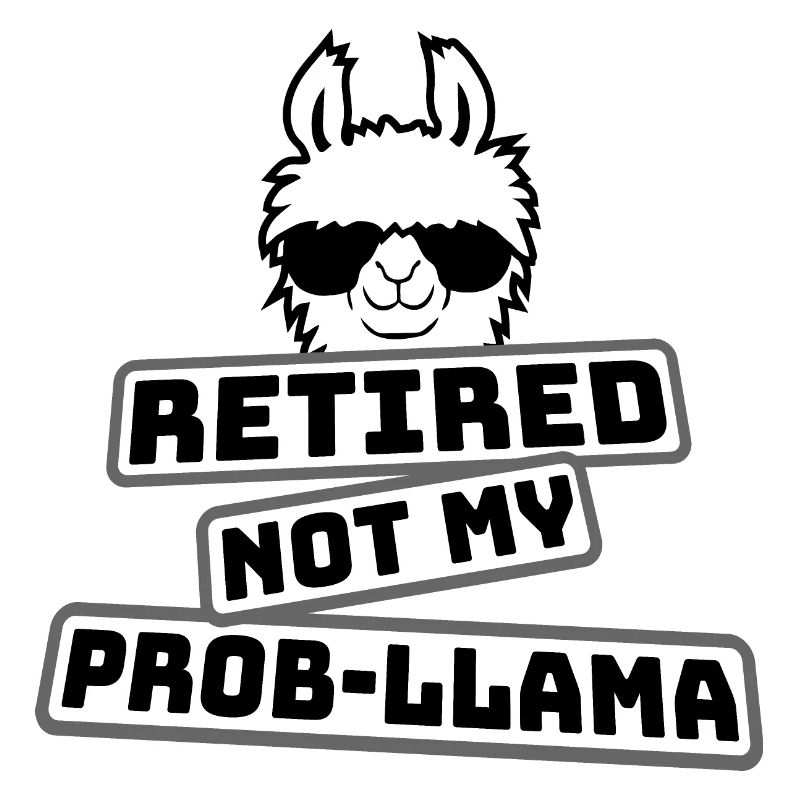 Pas mon prob lama à la retraite Prob-llama à la retraite